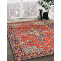 Traditional Camel Brown Persian Rug, tr1166