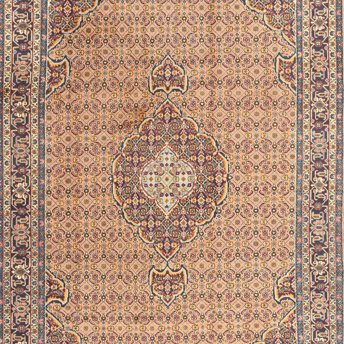 Machine Washable Traditional Sienna Brown Rug, wshtr1173