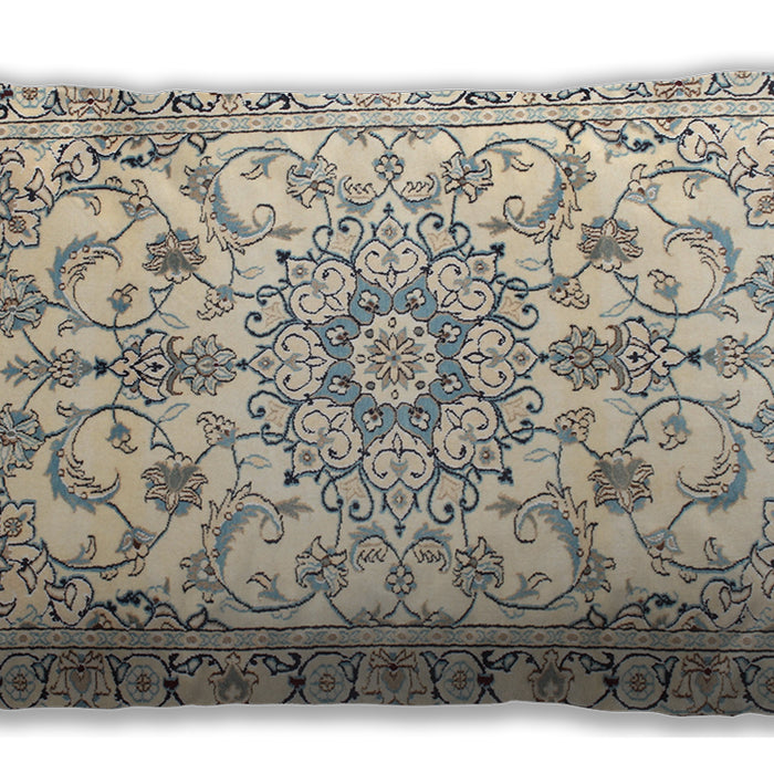 Traditional Classic Rectangular Vanilla Gold Lumbar Throw Pillow, 13 inch by 19 inch, lbtr1177