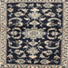 Square Traditional Gunmetal Green Persian Rug, tr1181