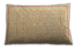 Traditional Classic Rectangular Mustard Yellow Lumbar Throw Pillow, 13 inch by 19 inch, lbtr1182