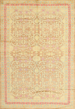 Machine Washable Traditional Mustard Yellow Rug, wshtr1182