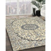 Machine Washable Traditional Army Brown Rug in a Family Room, wshtr1183