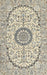 Traditional Army Brown Medallion Rug, tr1183