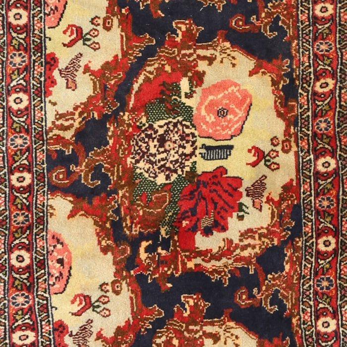 Traditional Saffron Red Persian Rug, tr1186