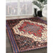 Machine Washable Traditional Rosy Pink Rug in a Family Room, wshtr1187