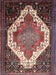 Traditional Pink Medallion Rug, tr1187