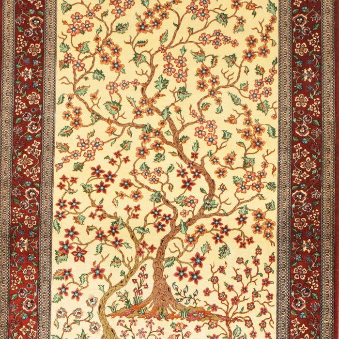Traditional Mahogany Brown Animal Rug, tr118