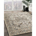 Machine Washable Traditional Army Brown Rug in a Family Room, wshtr1192