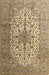 Machine Washable Traditional Sienna Brown Rug, wshtr1198