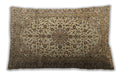 Traditional Classic Rectangular Sienna Brown Lumbar Throw Pillow, 13 inch by 19 inch, lbtr1198