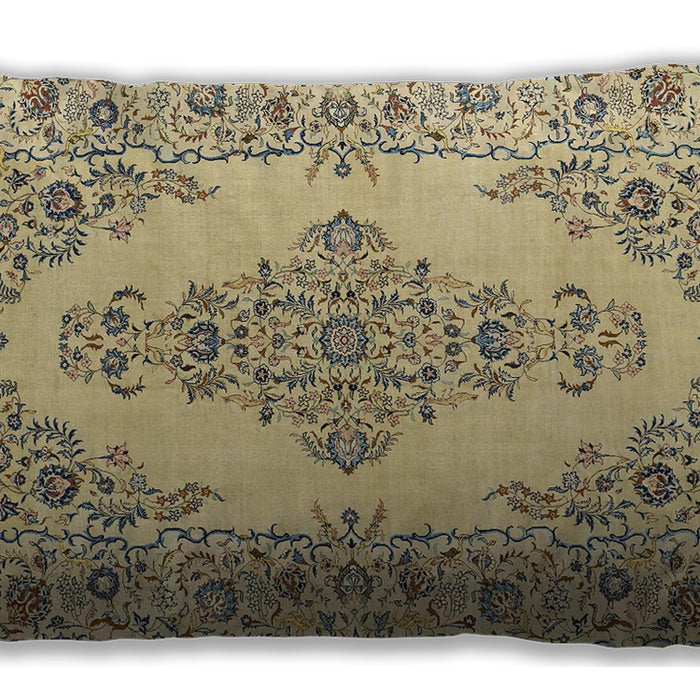 Traditional Classic Rectangular Dark Moccasin Green Lumbar Throw Pillow, 13 inch by 19 inch, lbtr1200