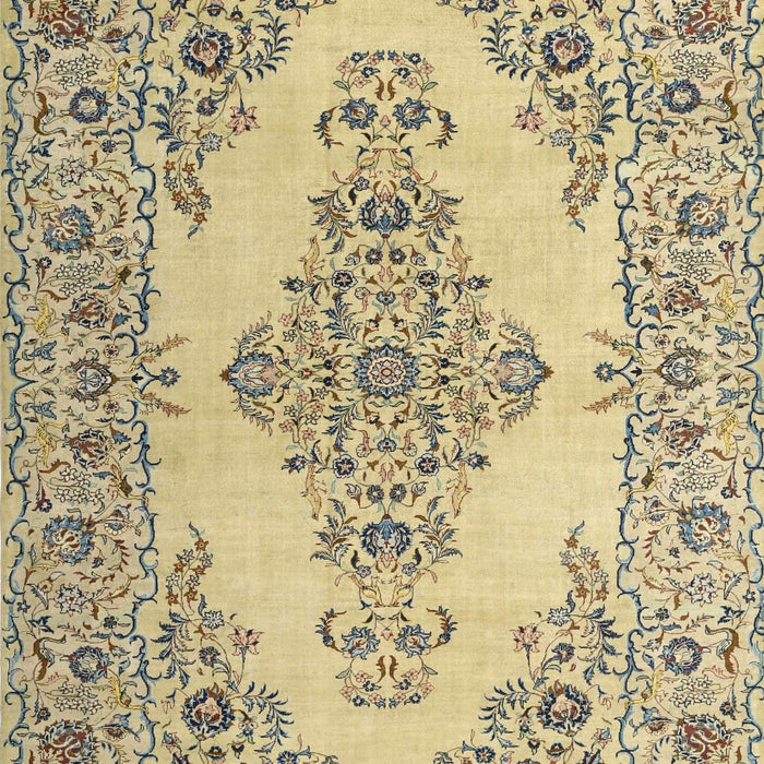 Traditional Dark Green Medallion Rug, tr1200