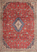 Machine Washable Traditional Camel Brown Rug, wshtr1207