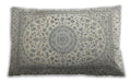 Traditional Classic Rectangular Gunmetal Gray Lumbar Throw Pillow, 13 inch by 19 inch, lbtr120