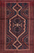 Traditional Saffron Red Persian Rug, tr1217