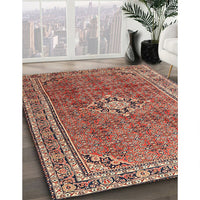 Traditional Saffron Red Persian Rug, tr1218