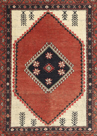 Machine Washable Traditional Tomato Red Rug, wshtr1221