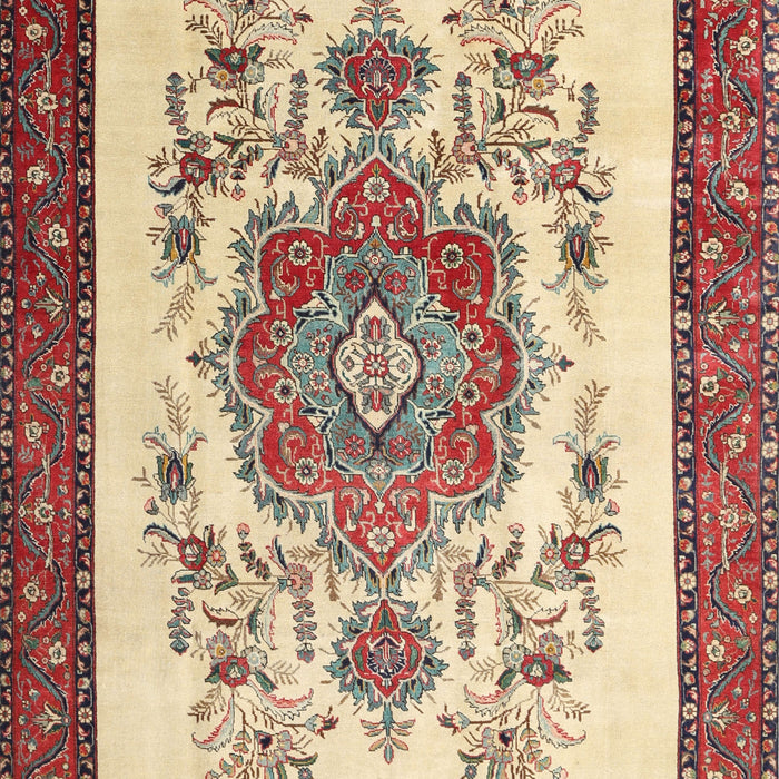 Machine Washable Traditional Brown Gold Rug, wshtr1222