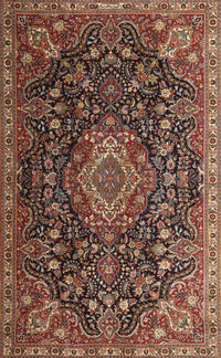 Machine Washable Traditional Orange Brown Rug, wshtr1223