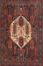 Traditional Brown Medallion Rug, tr1226