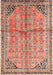 Traditional Fire Brick Red Persian Rug, tr1230