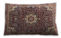 Traditional Classic Rectangular Camel Brown Lumbar Throw Pillow, 13 inch by 19 inch, lbtr1232