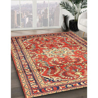 Traditional Sand Brown Persian Rug, tr1234