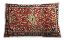 Traditional Classic Rectangular Brown Sand Brown Lumbar Throw Pillow, 13 inch by 19 inch, lbtr1234
