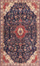 Machine Washable Traditional Light Copper Gold Rug, wshtr1238