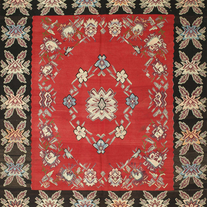 Traditional Dark Almond Brown Persian Rug, tr123