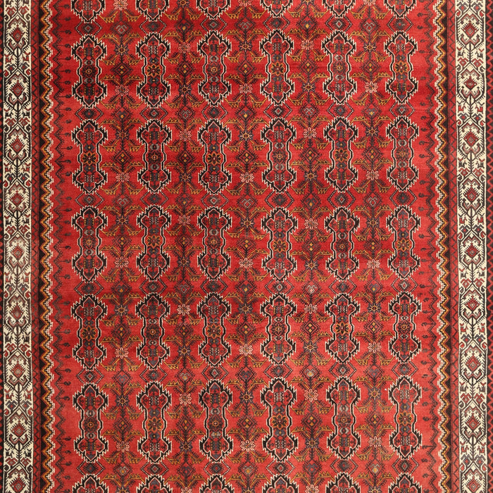 Traditional Rust Pink Persian Rug, tr1240
