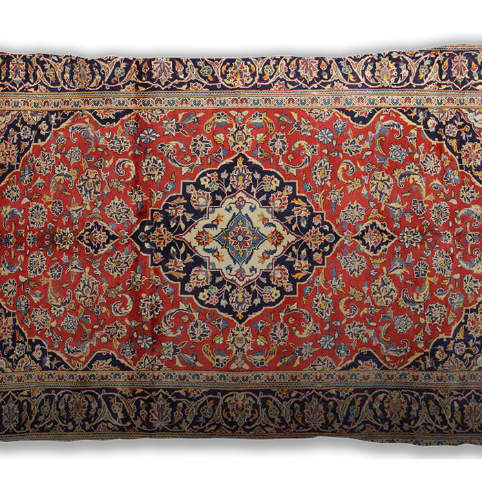 Traditional Classic Rectangular Brown Red Lumbar Throw Pillow, 13 inch by 19 inch, lbtr1245