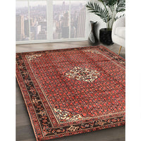 Traditional Rust Pink Persian Rug, tr1246