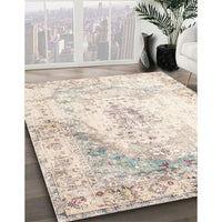 Traditional Tan Brown Persian Rug, tr1248