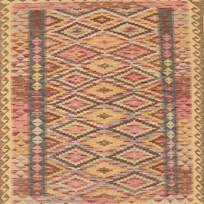 Square Traditional Sand Brown Persian Rug, tr1250