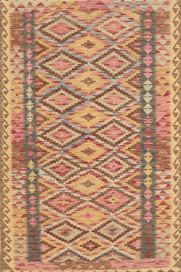 Machine Washable Traditional Sand Brown Rug, wshtr1250