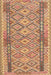 Machine Washable Traditional Sand Brown Rug, wshtr1250