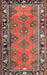 Traditional Orange Salmon Pink Persian Rug, tr1251