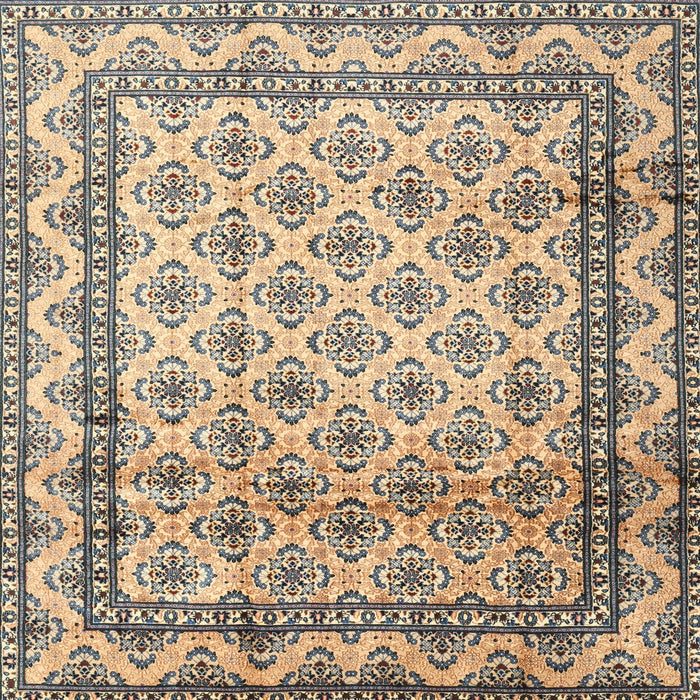 Square Traditional Brown Persian Rug, tr1253