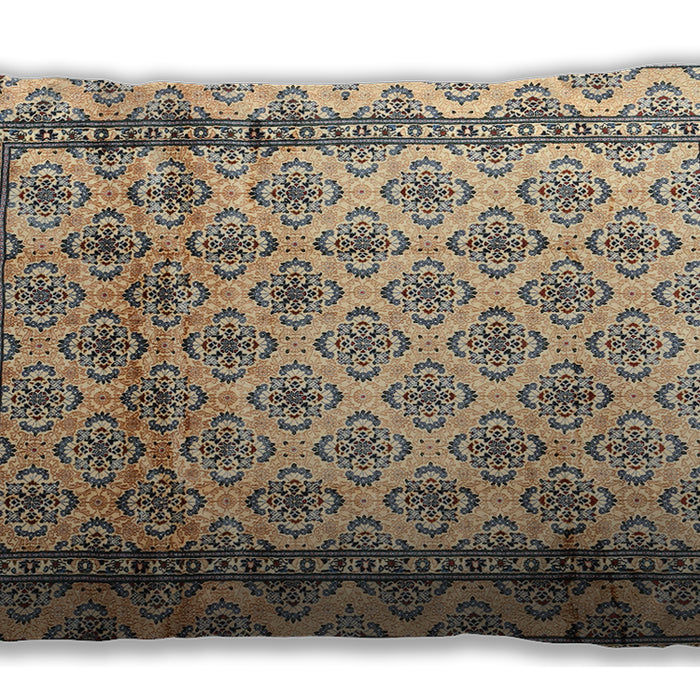 Traditional Classic Rectangular Brown Lumbar Throw Pillow, 13 inch by 19 inch, lbtr1253