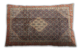 Traditional Classic Rectangular Chestnut Brown Lumbar Throw Pillow, 13 inch by 19 inch, lbtr1255