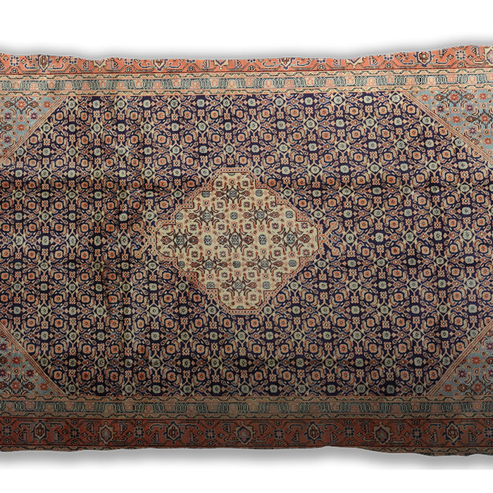 Traditional Classic Rectangular Chestnut Brown Lumbar Throw Pillow, 13 inch by 19 inch, lbtr1255