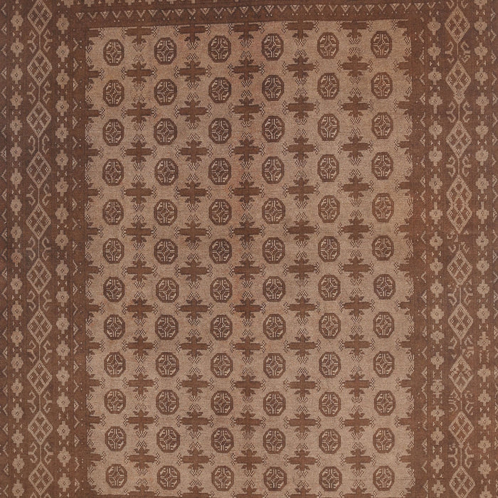 Machine Washable Traditional Dark Sienna Brown Rug, wshtr1259