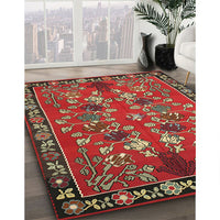 Traditional Brown Animal Rug, tr125