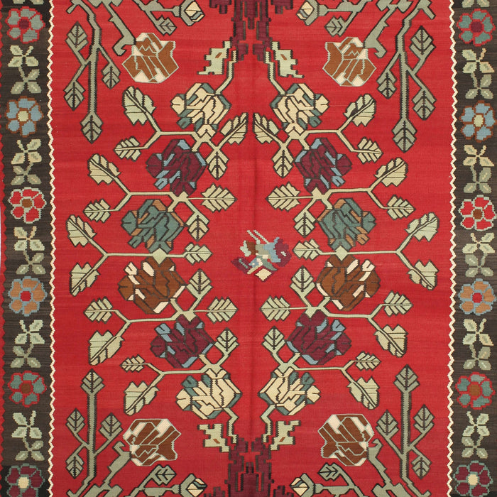 Traditional Brown Animal Rug, tr125