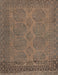 Machine Washable Traditional Brown Rug, wshtr1260