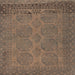 Square Traditional Brown Persian Rug, tr1260