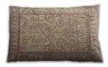 Traditional Classic Rectangular Sienna Brown Lumbar Throw Pillow, 13 inch by 19 inch, lbtr1264