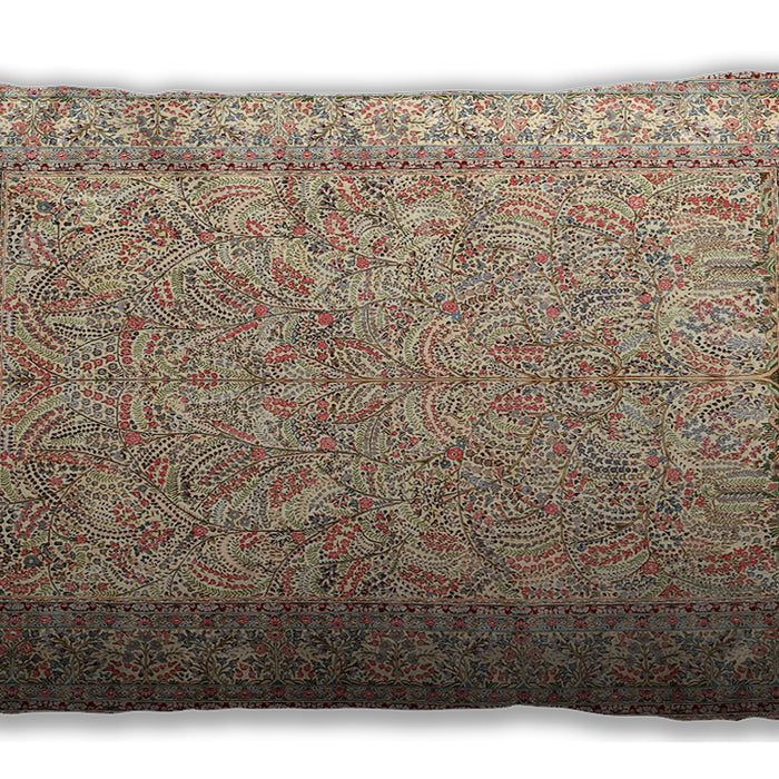 Traditional Classic Rectangular Sienna Brown Lumbar Throw Pillow, 13 inch by 19 inch, lbtr1264